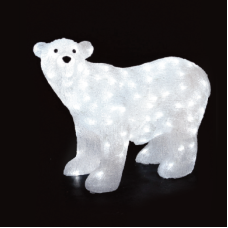 Χριστουγεννιάτικη Φωτιζόμενη Φιγούρα Αρκουδάκι 97Χ75Χ42cm | Aca Lighting | X082402229